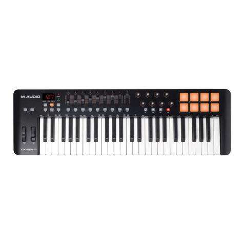 M-Audio Oxygen 49 User manual