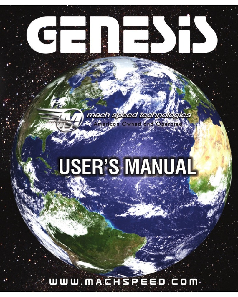 Mach Speed Technologies GENESIS user manual