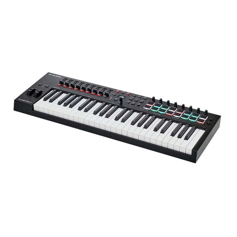 M-Audio Oxygen 49 User manual