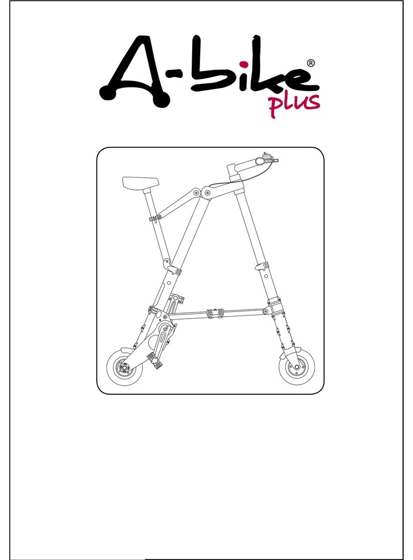 Sinclair Research A-bike Plus Instructions guide and user manual