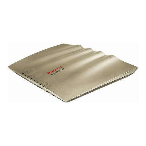 Draytek Vigor2100V User manual