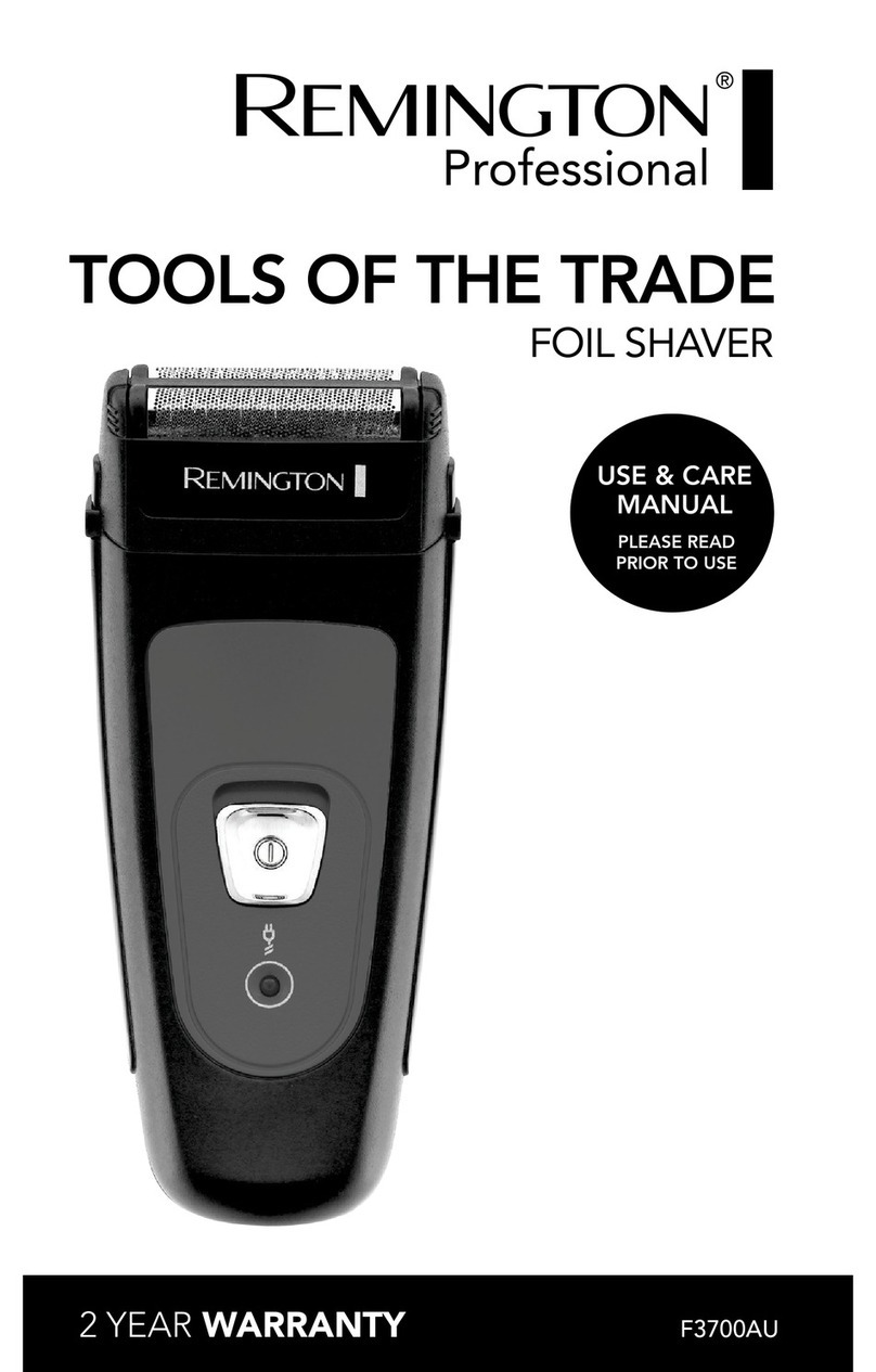 Remington F3700AU User manual