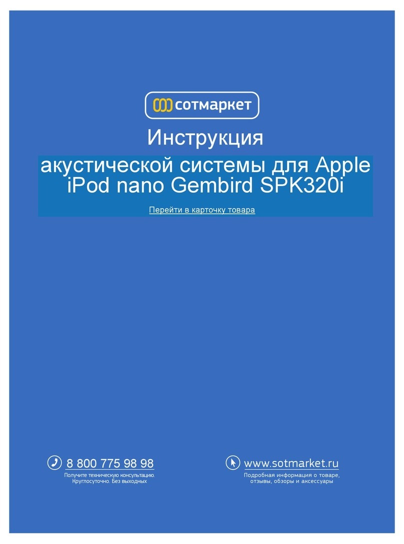 Gembird SPK320i User manual