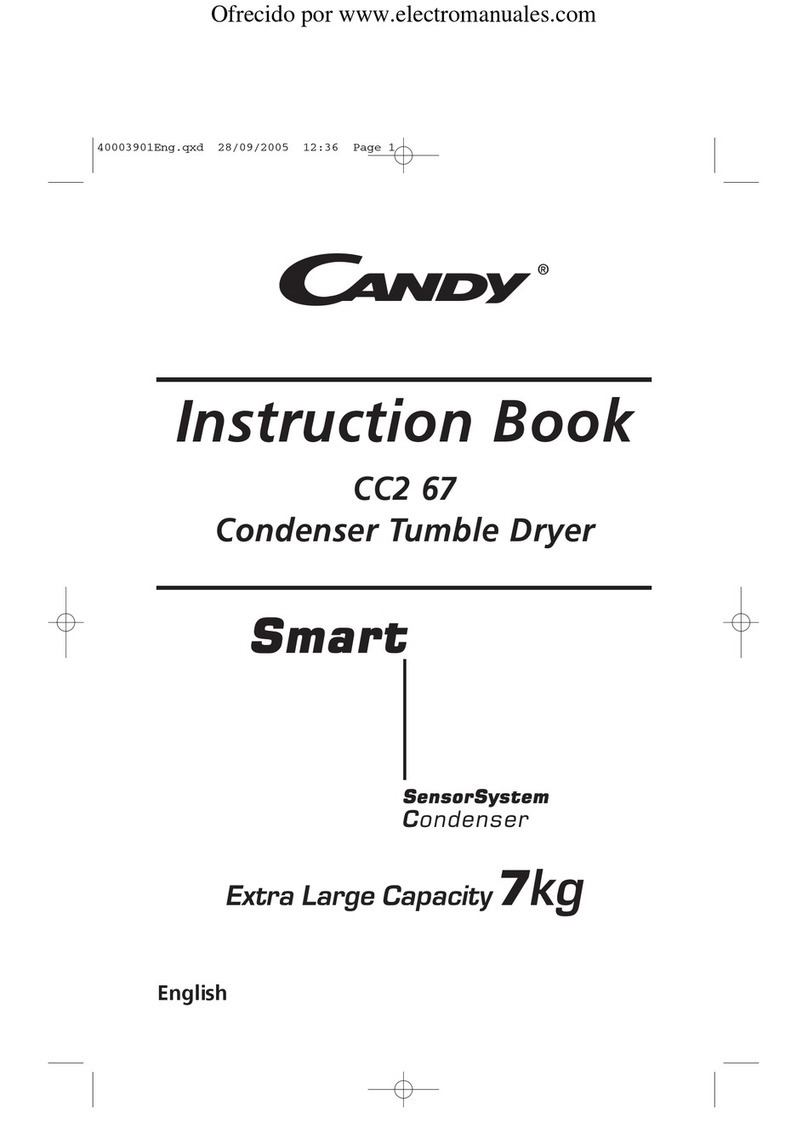 Candy CC2 67 Instruction book