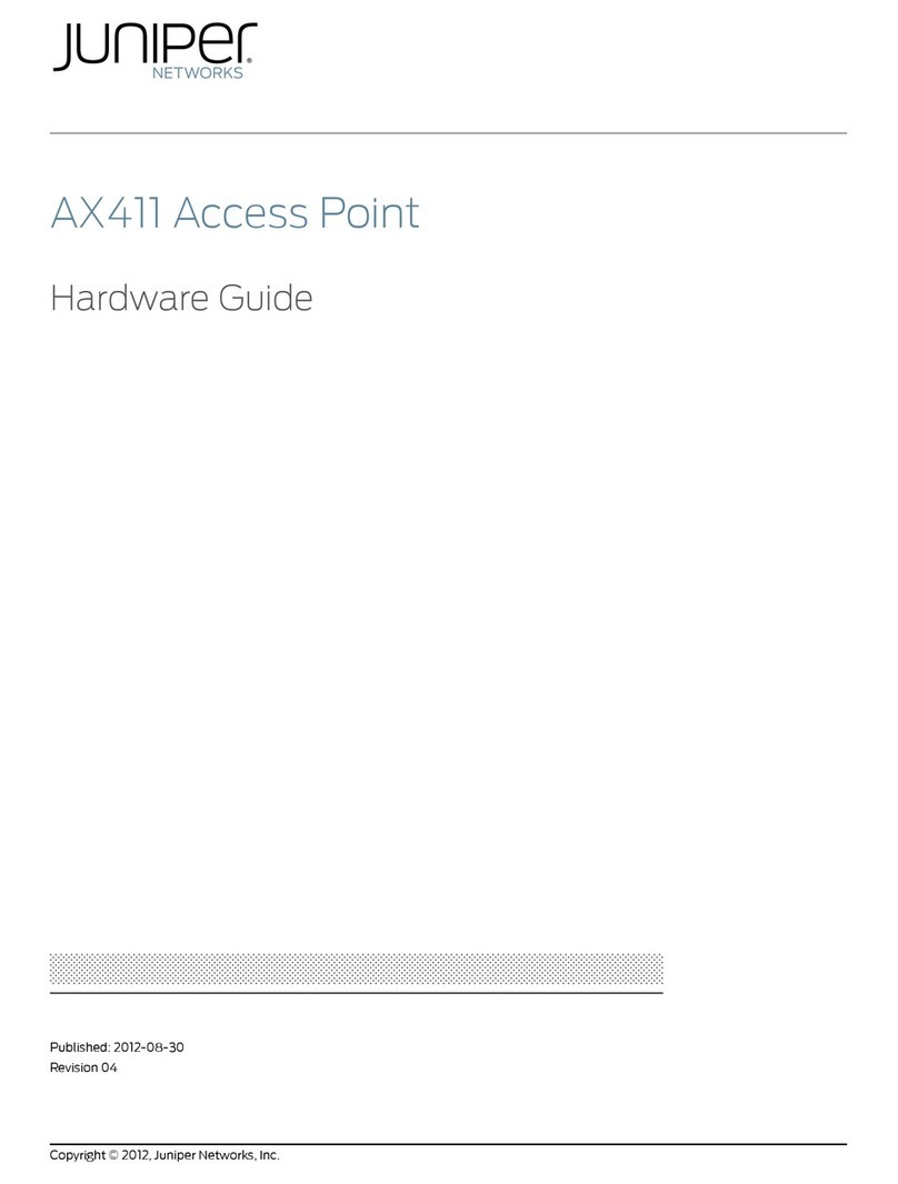 Jupiter AX411 Access Point Hardware guide