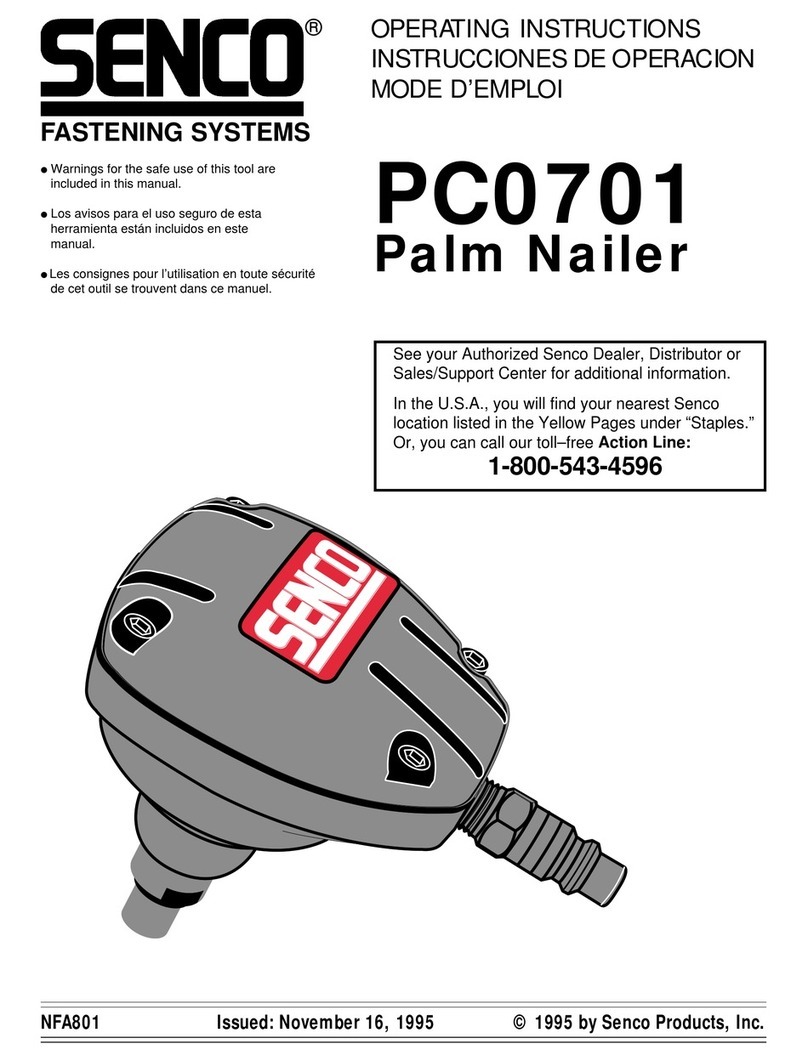 Senco PC0701 operating instructions