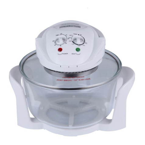 Andrew James 12L Convector Halogen Oven user manual