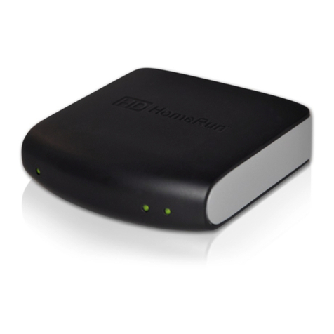 SiliconDust HDHomeRun User manual
