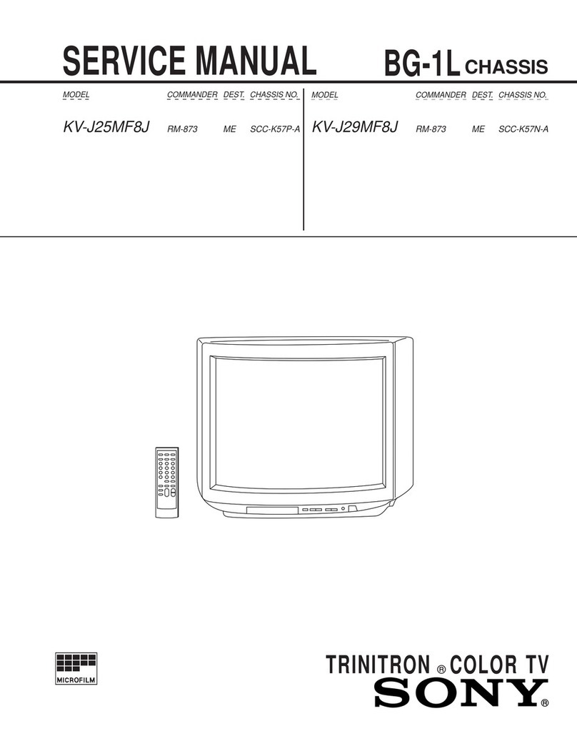 Sony TRINITRON KV-J25MF8J User manual