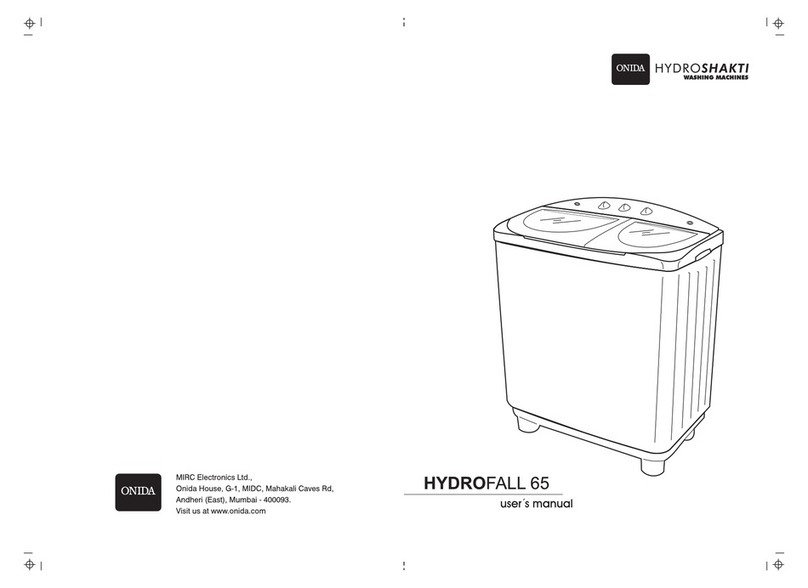 Onida Hydrofall 65 user manual