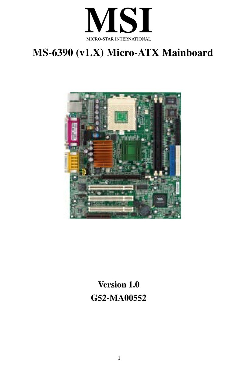 MSI MS-6390 user manual