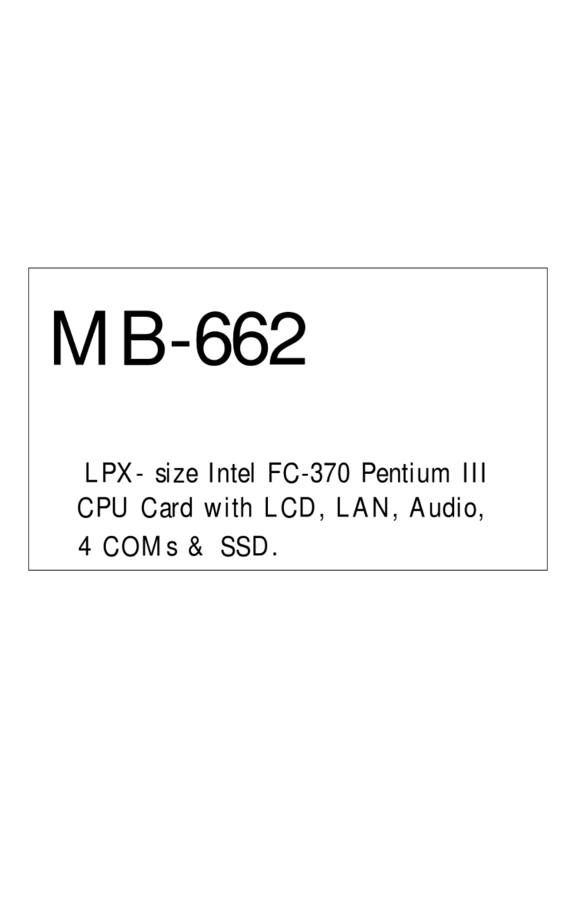Aaeon MB-662 user manual