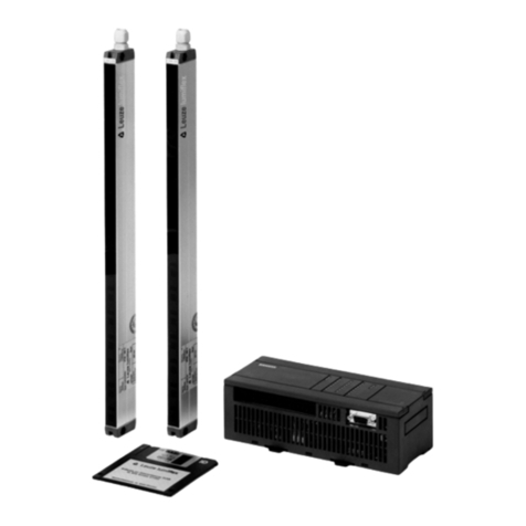 Leuze lumiflex Scan Connecting and operating instructions