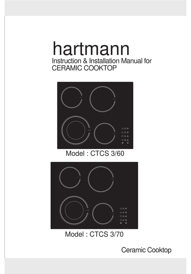 Hartmann CTCS 3/60 Instruction & installation manual