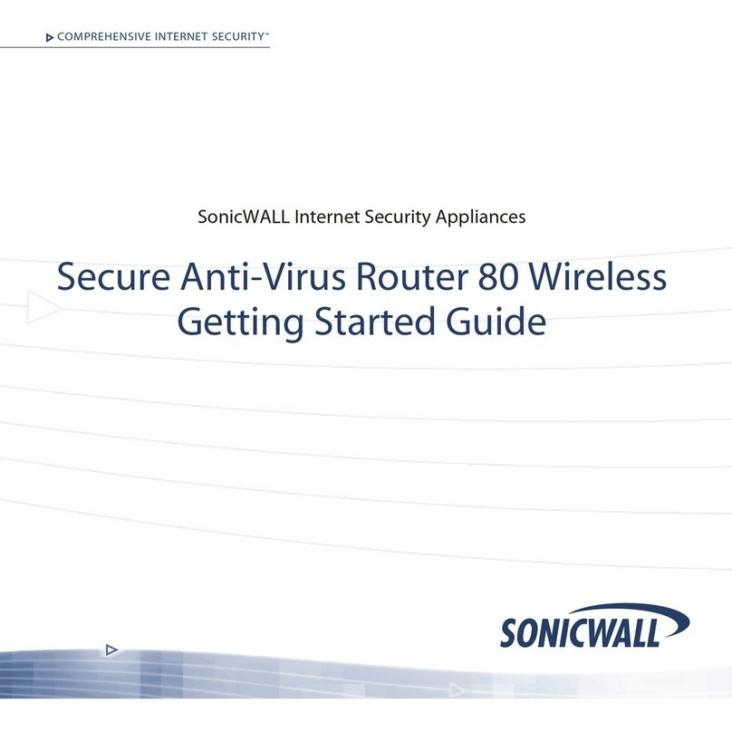 SonicWALL SAVR 80 Getting started guide
