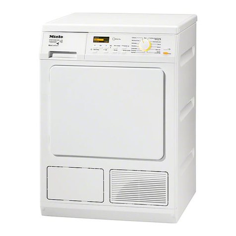 Miele T 8929 WP User manual