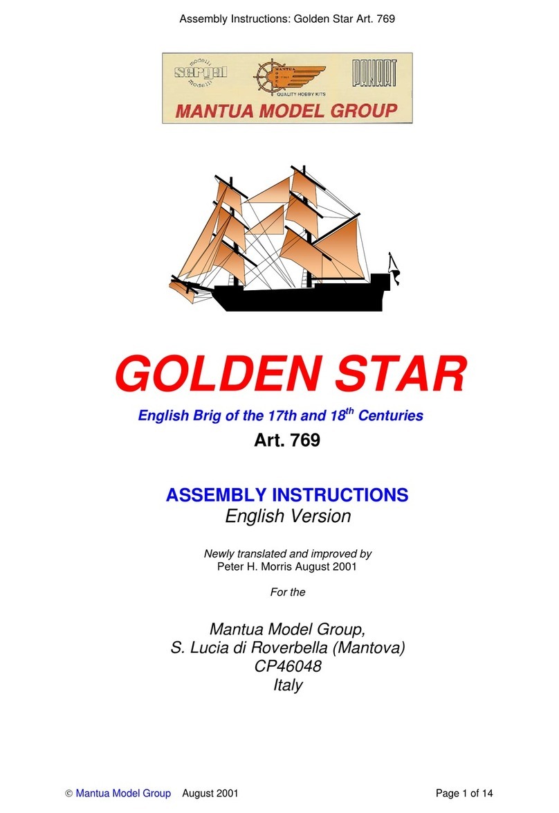 Mantua Model Group Golden Star769 Assembly instructions