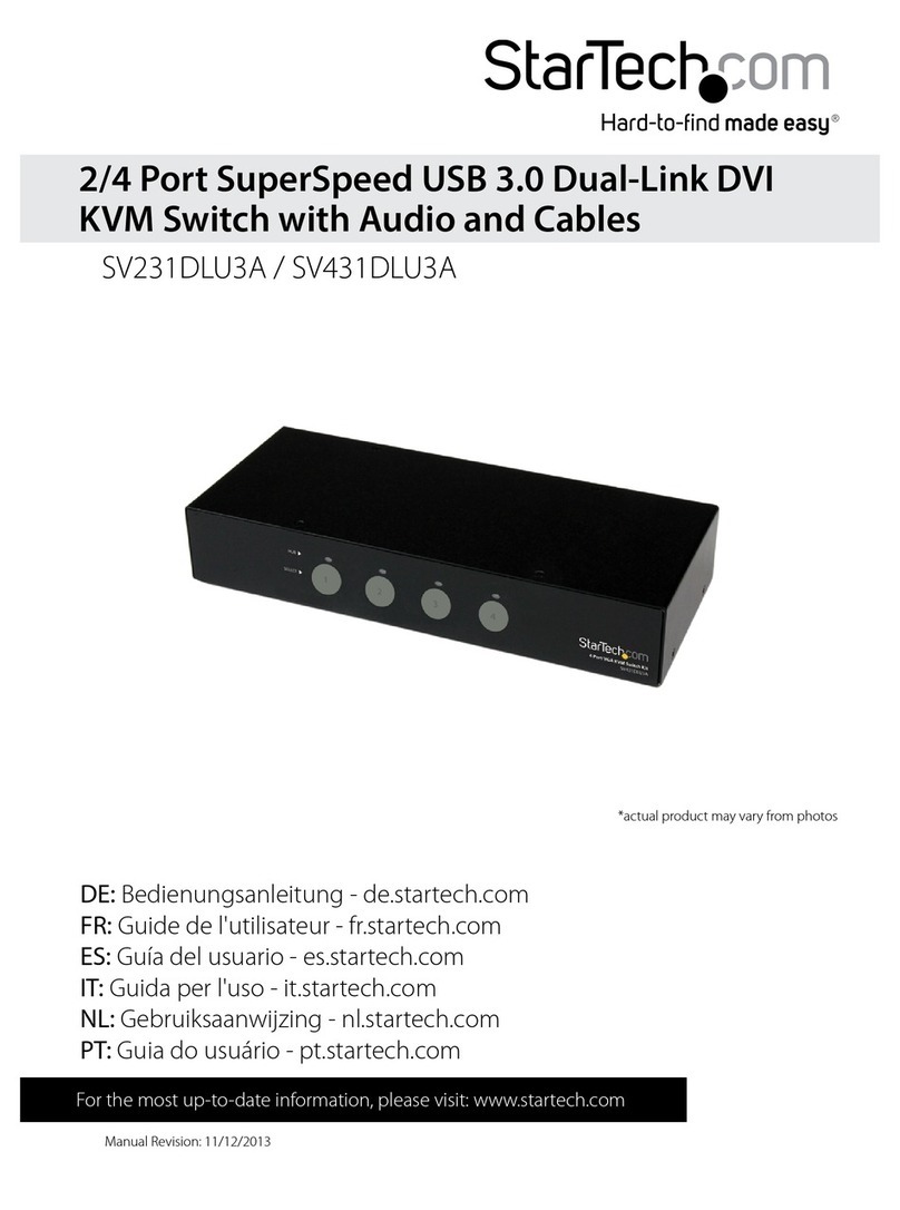 StarTech.com SV431DLU3A User manual
