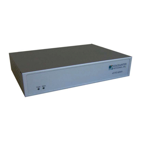 Edgewater Networks EdgeMarc 4550 Manual