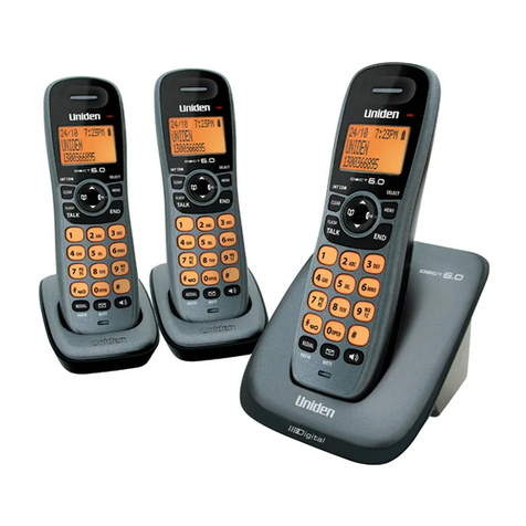 Uniden DECT 1515 User manual