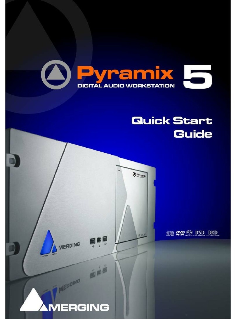 Merging Pyramix 5 User manual