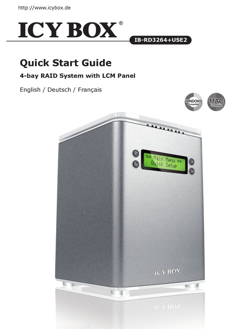 Icy Box IB-RD3264+USE2 User manual Icy Box IB-RD3264+USE2 User manual