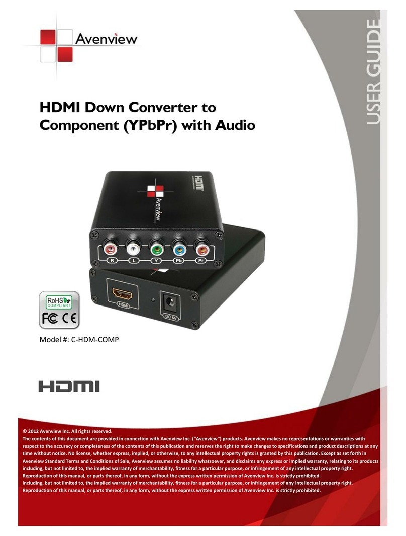 Avenview C-HDM-COMP user manual