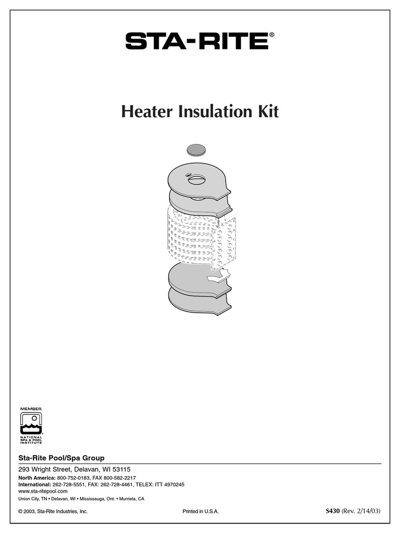 STA-RITE SR user manual