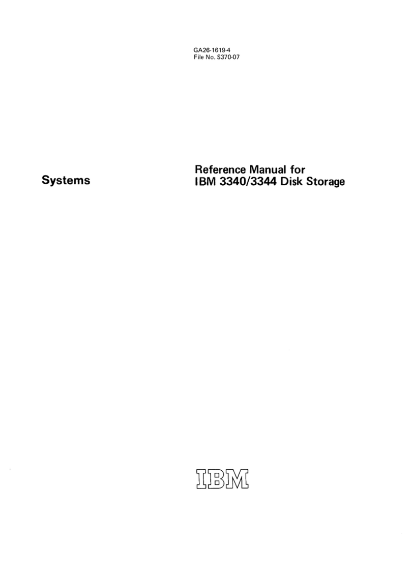 IBM 3340 Reference manual