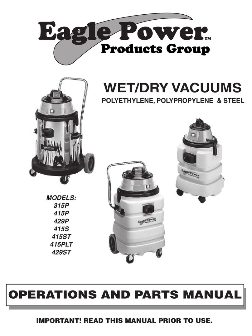 Eagle power 315P Operation and parts manual