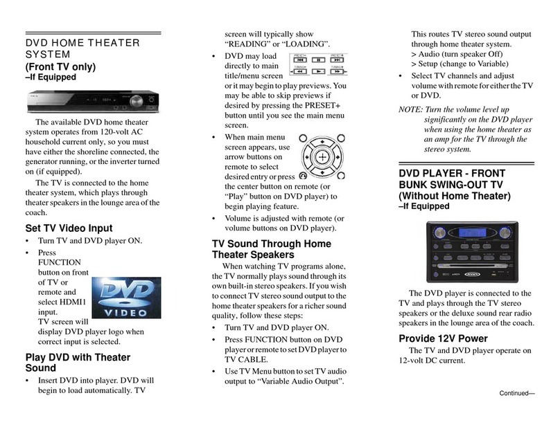 CHALET 200 Series Class C Basic operation guide