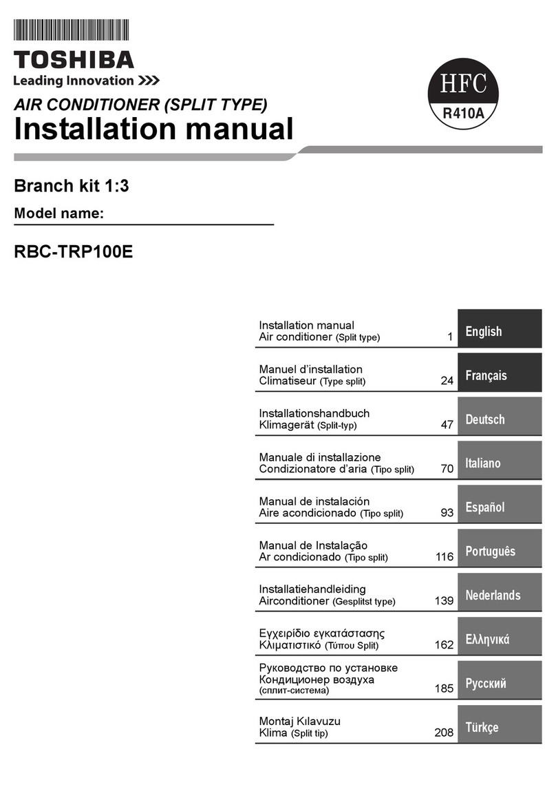 Toshiba RBC-TRP100E User manual