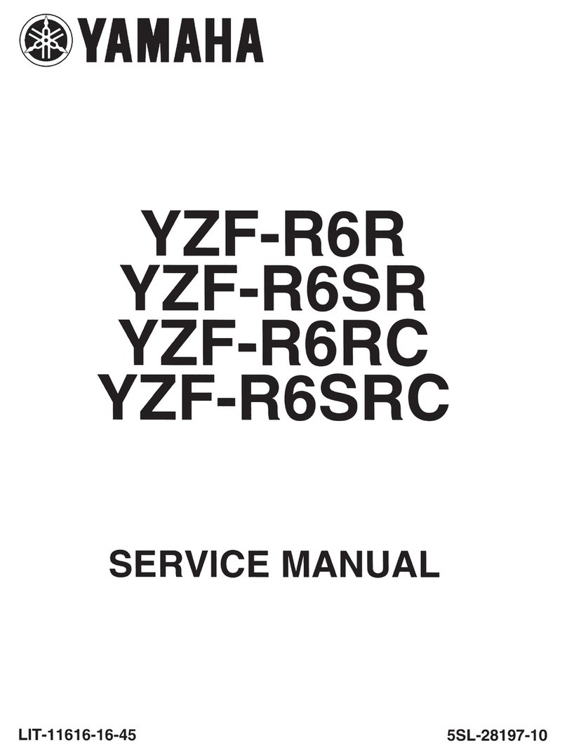Yamaha YZF-R6R User manual