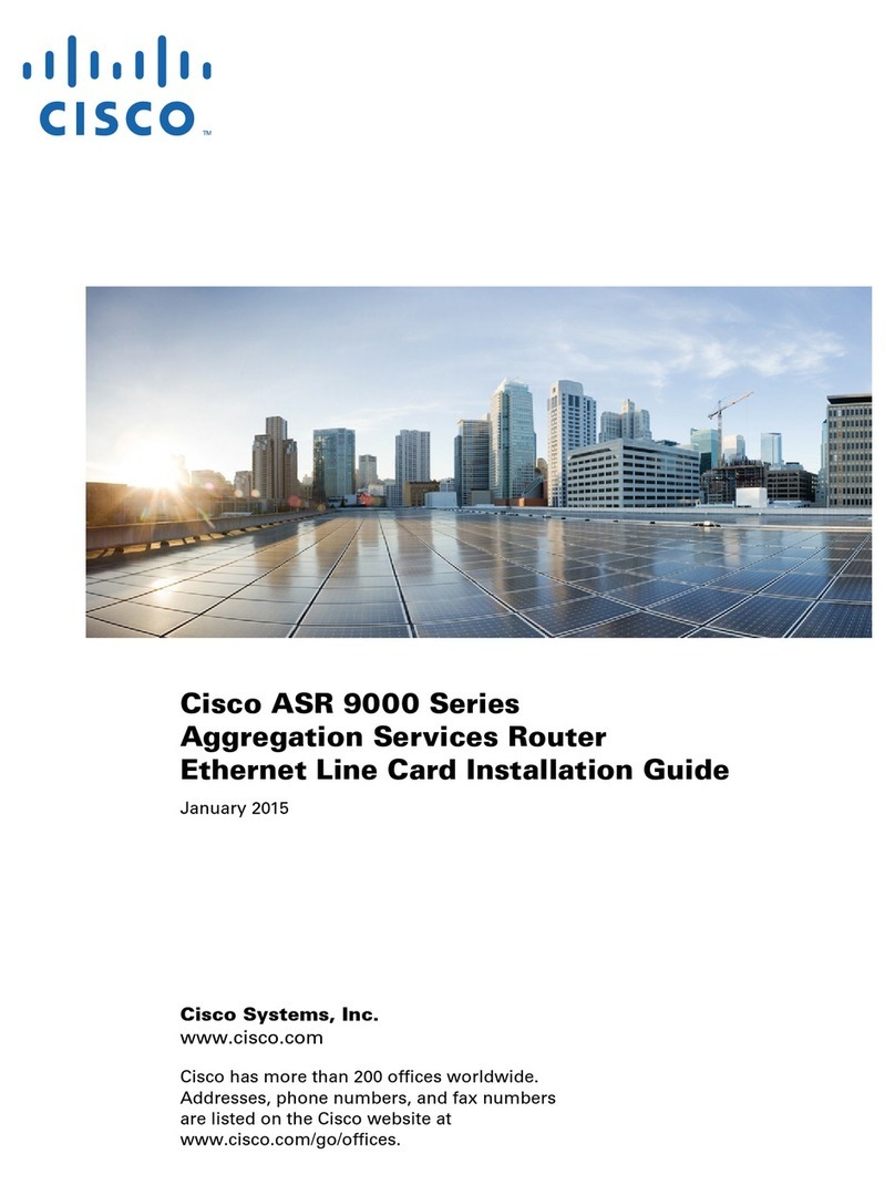 Cisco ASR 9000 Series User manual Cisco ASR 9000 Series User manual