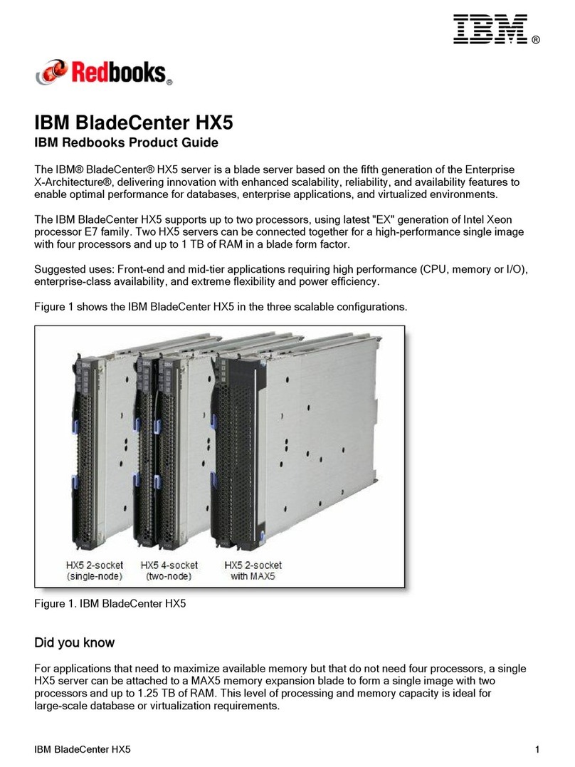 IBM BladeCenter HX5 User manual