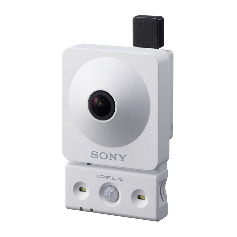 Sony SNC-CX600W Setting manual