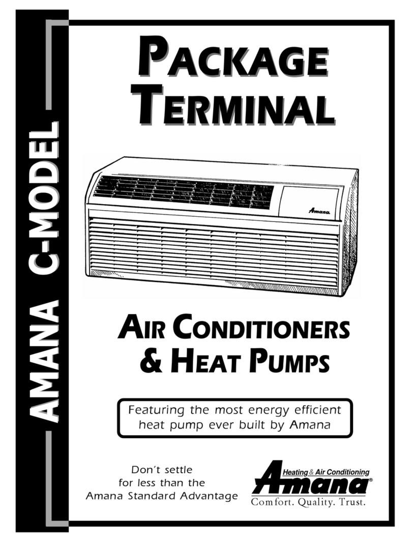Amana C-Model Assembly instructions