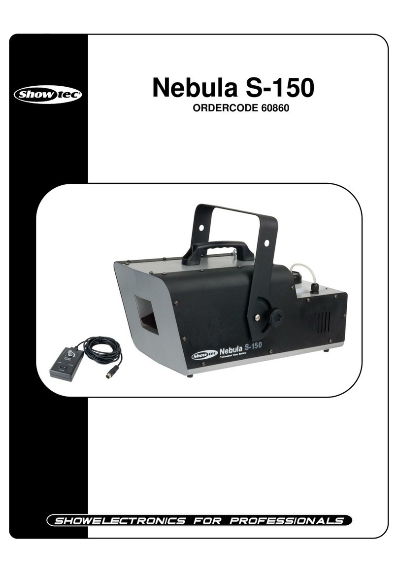 Show Tec Nebula S-150 User manual