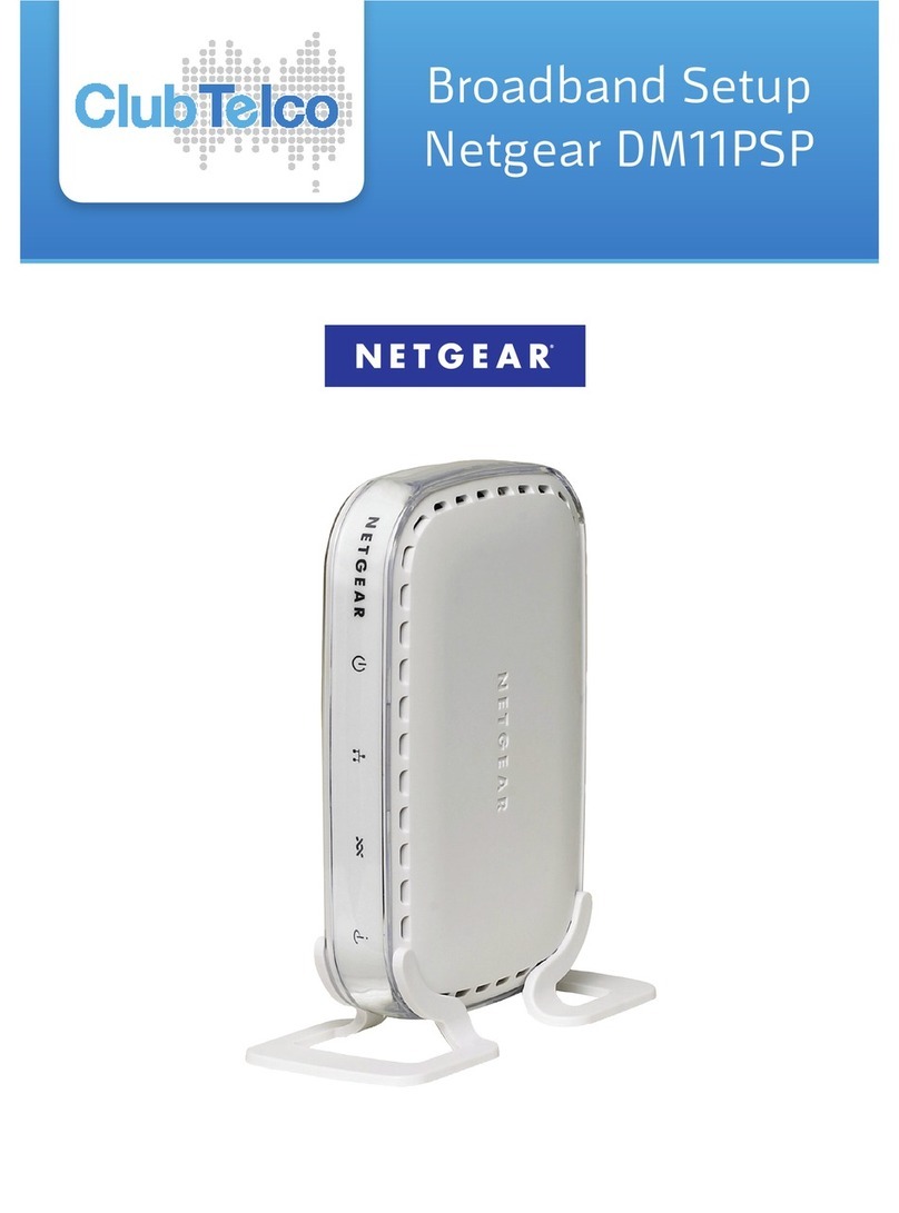 NETGEAR Netgear DM11PSP reference guide