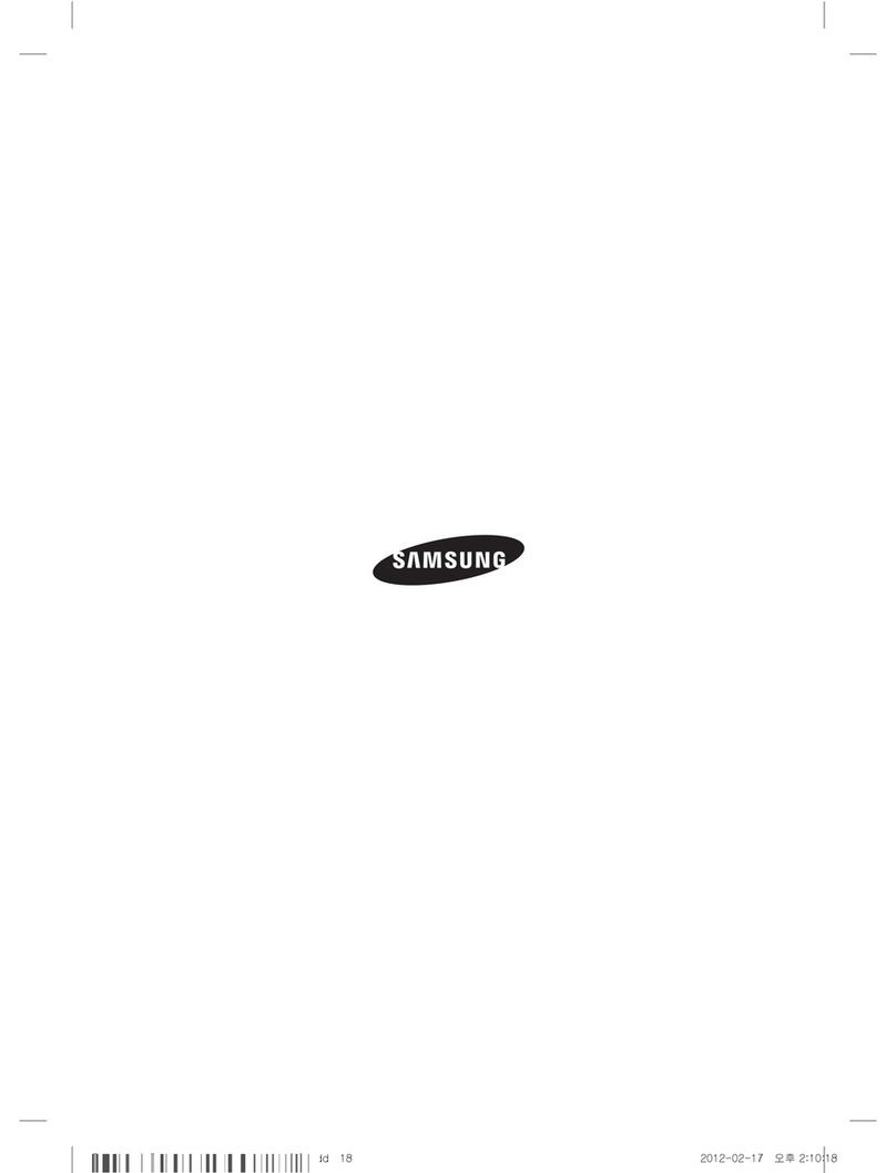 Samsung Air Conditioner User manual