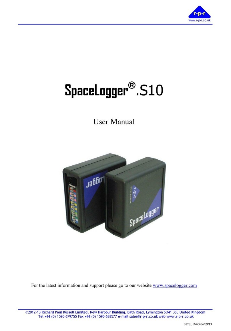 Richard Paul Russell SpaceLogger.S10 user manual