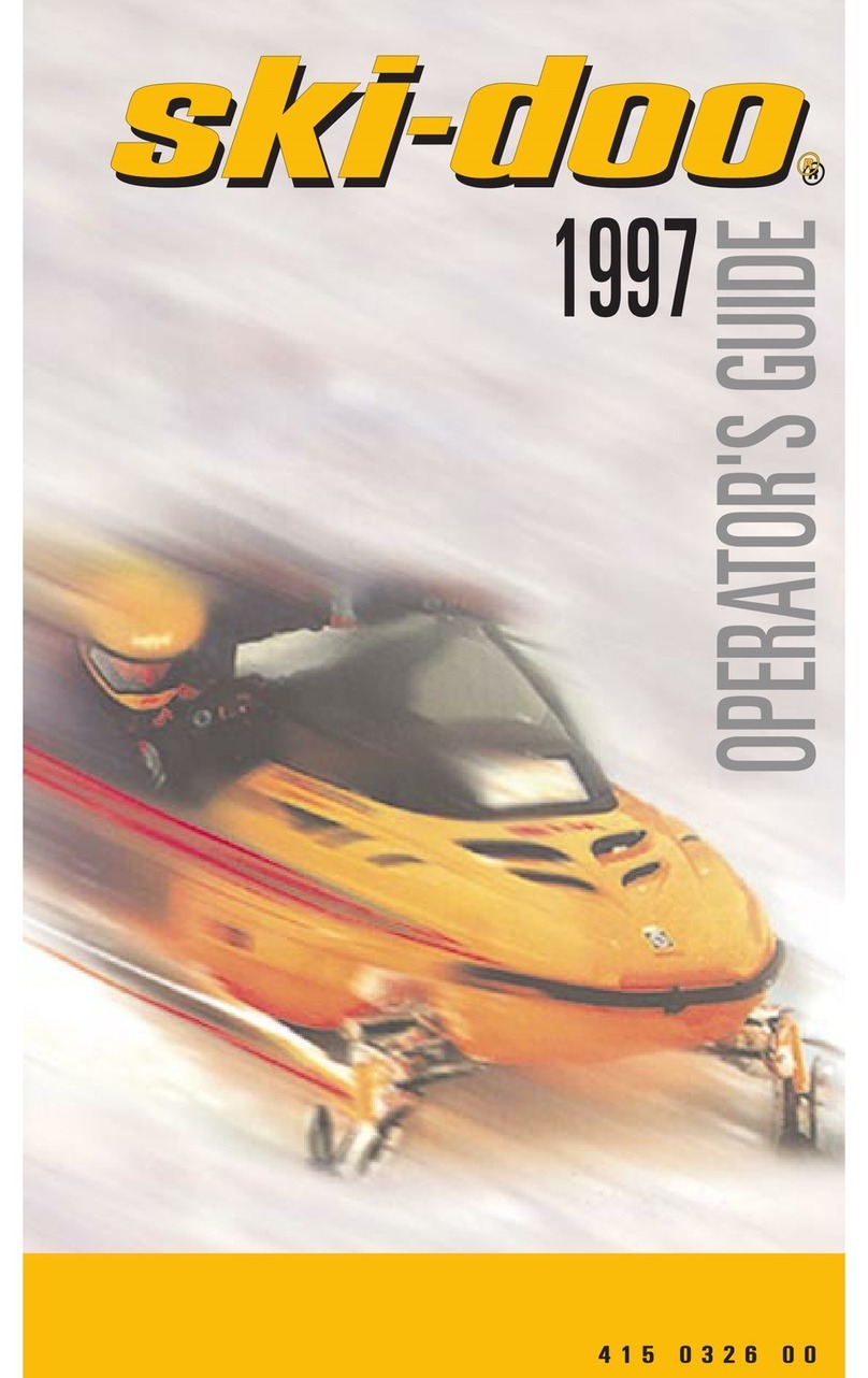 Ski-Doo 1997 Snowmobile Manual