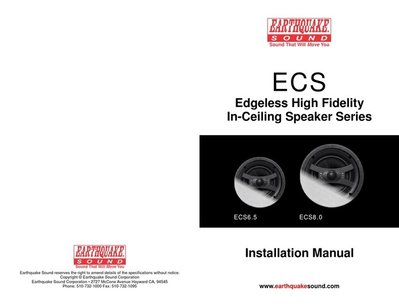 EarthQuake ECS6.5 User manual EarthQuake ECS6.5 User manual