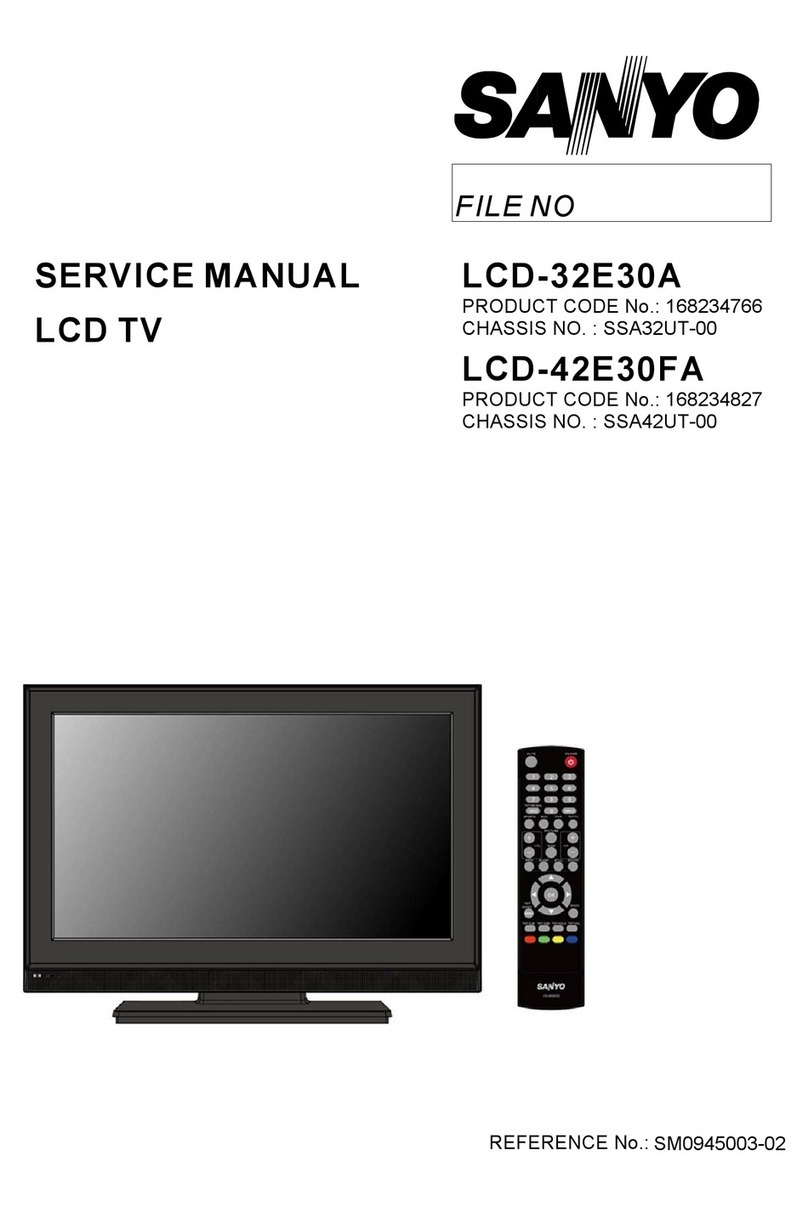 Sanyo LCD-32E30A User manual Sanyo LCD-32E30A User manual