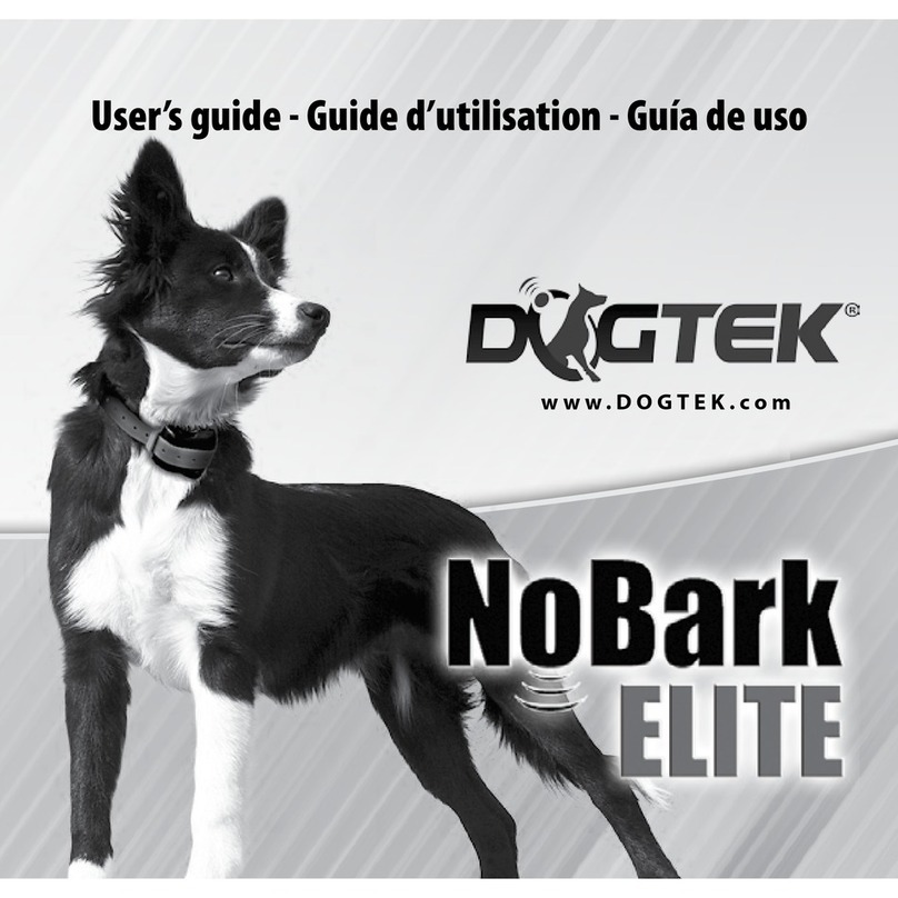 Dogtek Training collar User manual