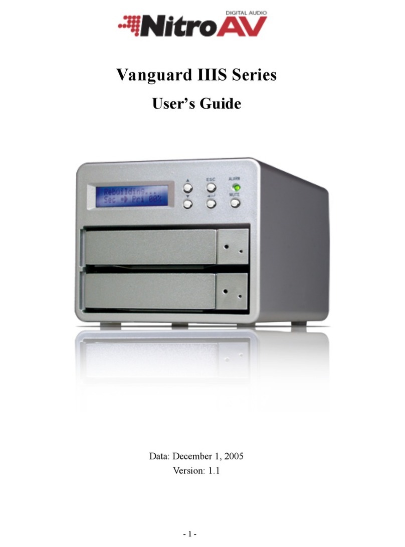 NitroAV Vanguard IIIS Series user guide