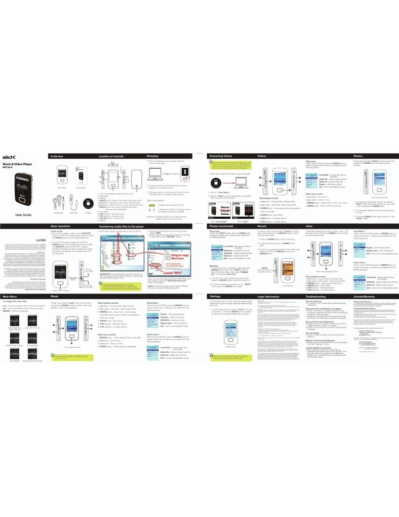 Slick MP1504-4 User manual