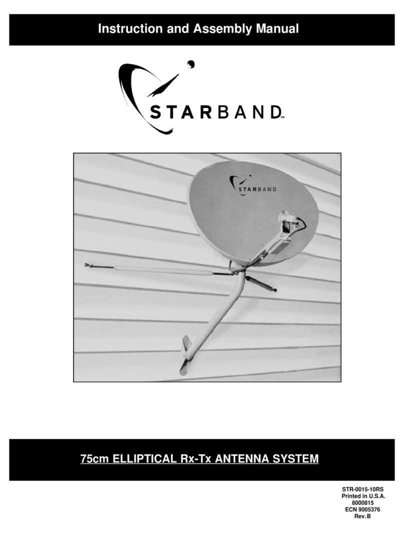 Standard 75cm ELLIPTICAL Rx-Tx ANTENNA SYSTEM Instruction and assembly manual Standard 75cm ELLIPTICAL Rx-Tx ANTENNA SYSTEM Instruction and assembly manual