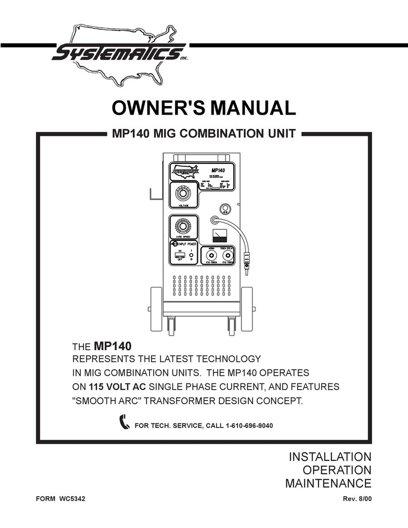 Systematics MP140 owner's manual