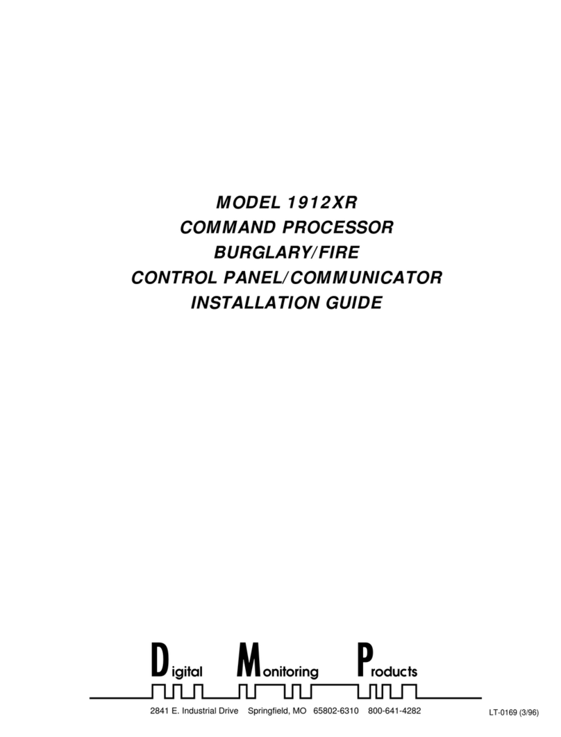 Digital Monitoring Products 1912XR User manual